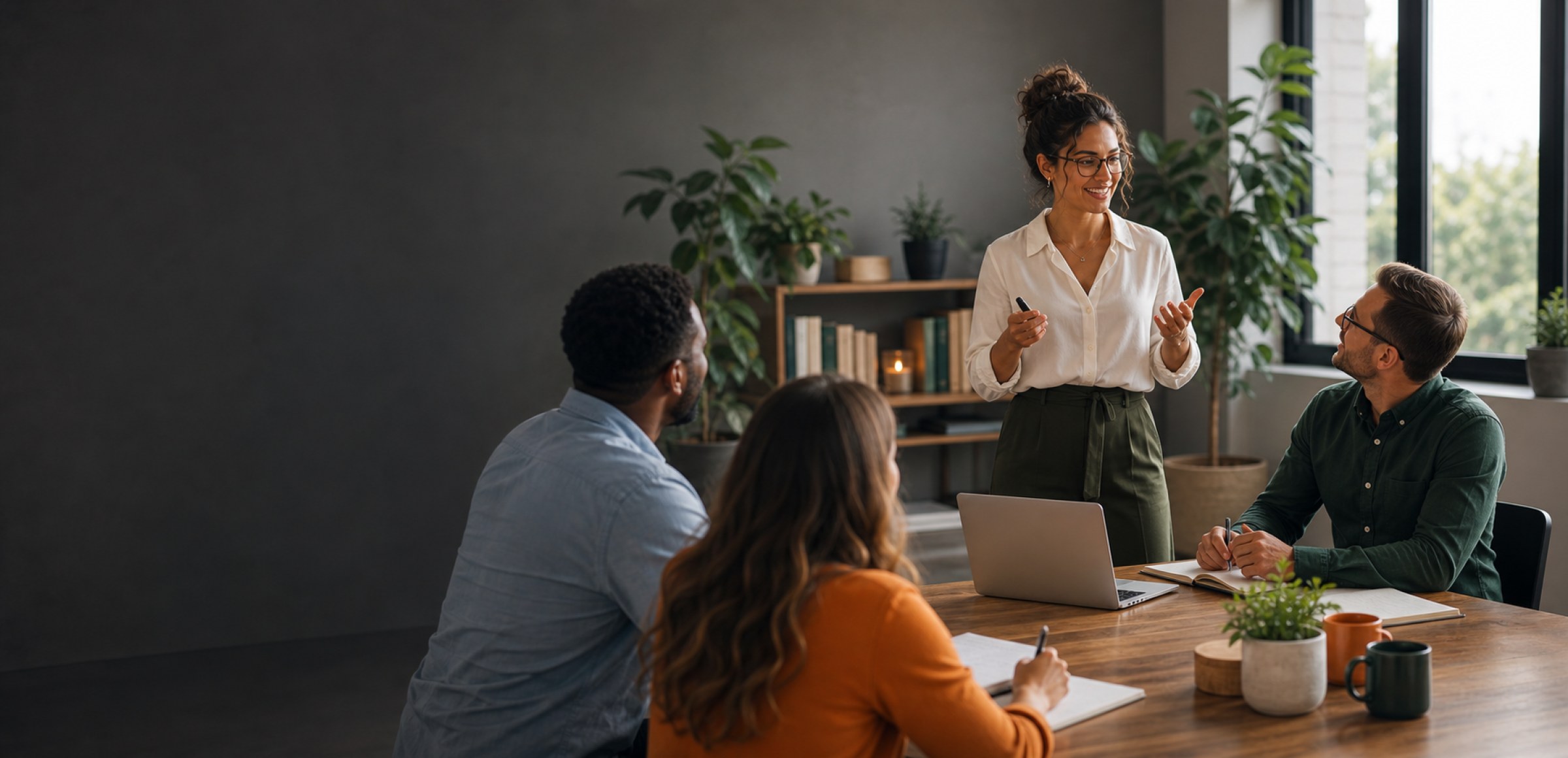 A virtual career development class with professionals learning online