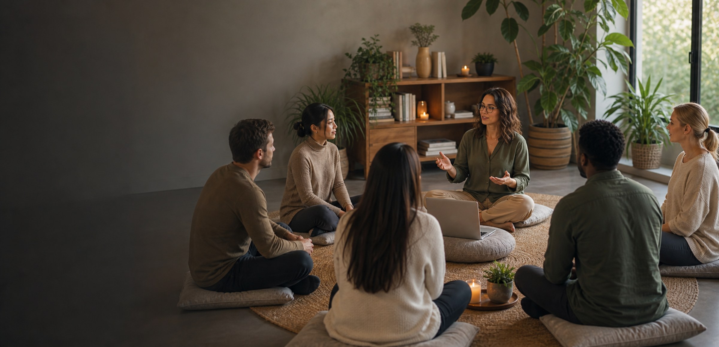 Employees joining an online mental health and mindfulness program